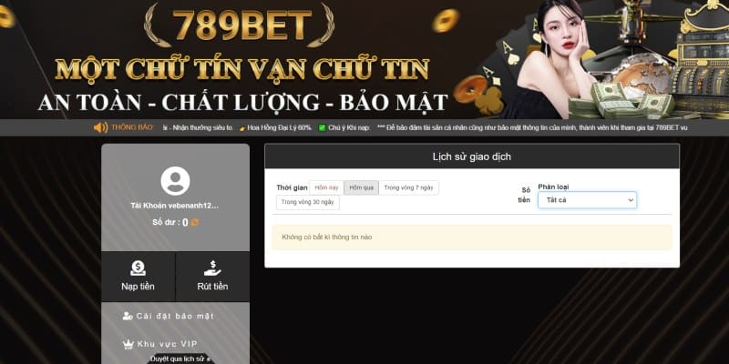 Những lưu ý quan trọng khi rút tiền tại 789Bet