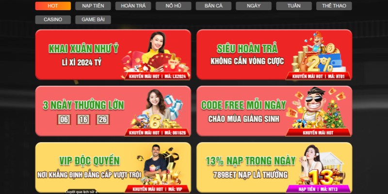 Khuyến mãi cực khủng cho thành viên