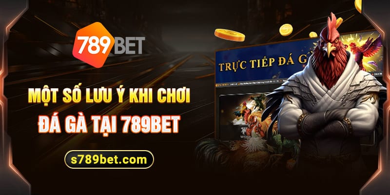 Lưu ý khi chơi đá gà tại 789bet